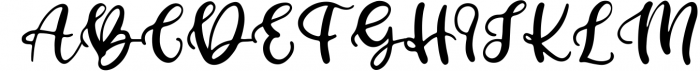 Dinglebarry - A Handwritten Brush Script Font UPPERCASE