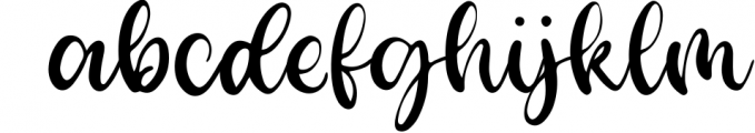 Dinglebarry - A Handwritten Brush Script Font LOWERCASE