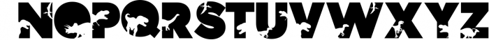 Dinosauce Font Font UPPERCASE