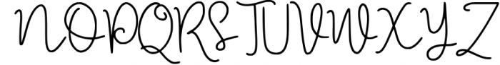 Diola Gonel - Monoline Handwritten Font Font UPPERCASE