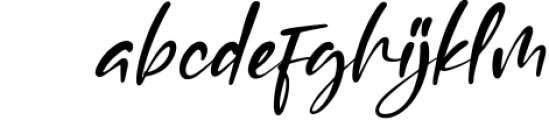 Display Signatera - Modern script Font 1 Font LOWERCASE