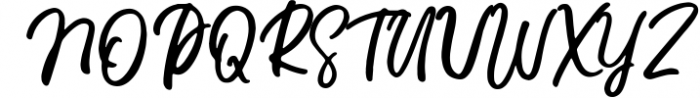 Display Signature Font - SVG 2 Font UPPERCASE