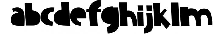 Dissentio Typeface Font LOWERCASE