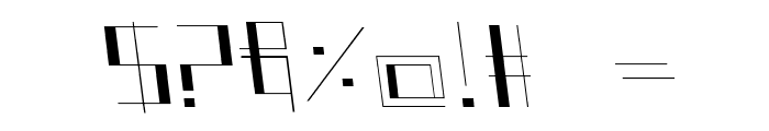 DIAG0 Font OTHER CHARS