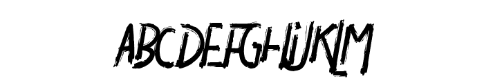 DIAVOLO Font LOWERCASE