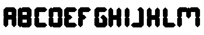 DIGITAL GOTHIC Font LOWERCASE