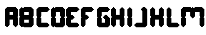 DIGITAL GOTHIC Font LOWERCASE