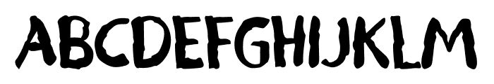 DINARY Font UPPERCASE