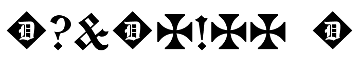 D.I.N.C. Font OTHER CHARS