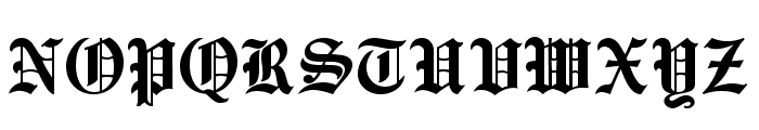 D.I.N.C. Font LOWERCASE