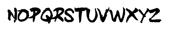 DIST Inking Bold Font LOWERCASE
