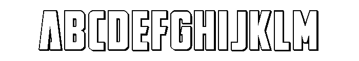 DiaClone 3D FONT