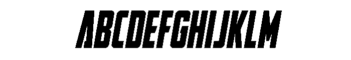 DiaClone Condensed Italic FONT