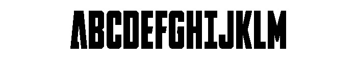 DiaClone Condensed Font UPPERCASE