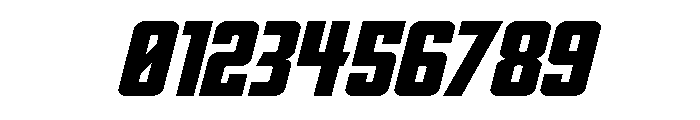 DiaClone Expanded Italic Font OTHER CHARS