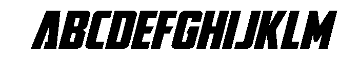 DiaClone Expanded Italic FONT