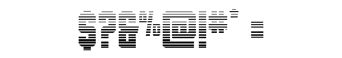 DiaClone Gradient Font OTHER CHARS