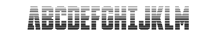 DiaClone Gradient Font UPPERCASE