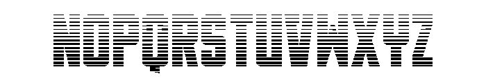 DiaClone Gradient Font UPPERCASE