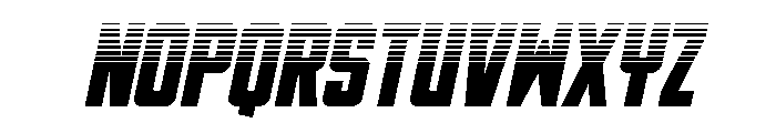 DiaClone Halftone Italic Font UPPERCASE