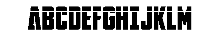 DiaClone Laser Font UPPERCASE