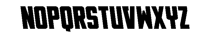 DiaClone Semi-Leftalic Font UPPERCASE