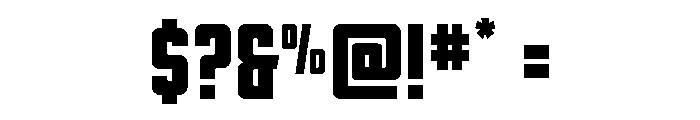 DiaClone Spaced Font OTHER CHARS