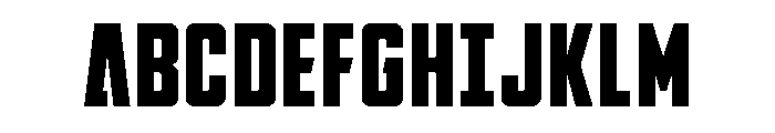 DiaClone Spaced Font UPPERCASE