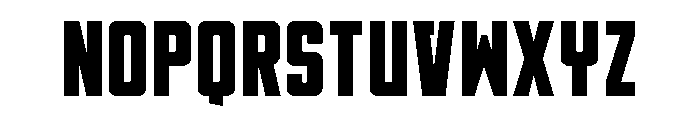 DiaClone Spaced Font UPPERCASE