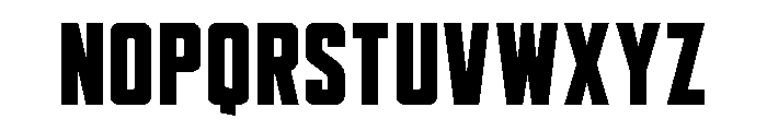 DiaClone Spaced Font LOWERCASE