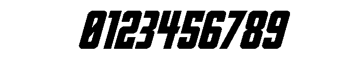 DiaClone Super-Italic Font OTHER CHARS