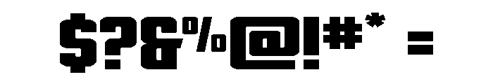 DiaClone Wide Font OTHER CHARS