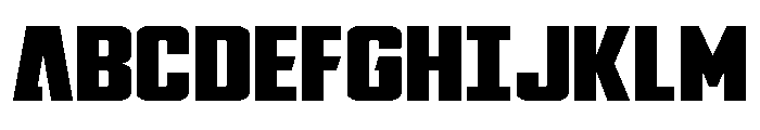 DiaClone Wide Font UPPERCASE