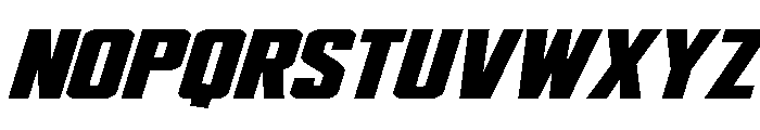 DiaCloneWide Italic Font LOWERCASE