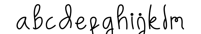 Diableg Font LOWERCASE