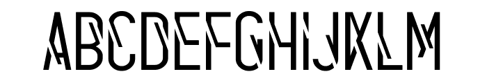 Dialien Font UPPERCASE