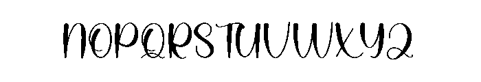 Dialog Lovely Font UPPERCASE