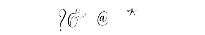 Dialova Font OTHER CHARS