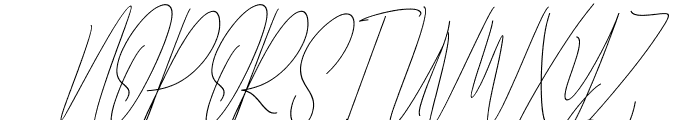 Diamante Signature_Italic Font UPPERCASE