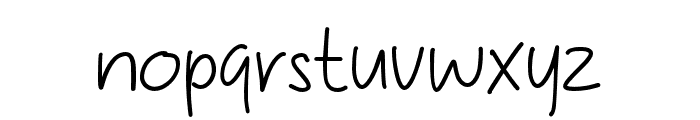 Diary Agustus Font LOWERCASE