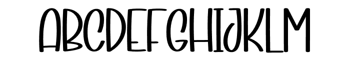 Diary Font UPPERCASE