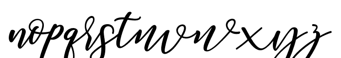 DiaryAmily-Regular Font LOWERCASE