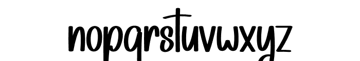 Diary Font LOWERCASE