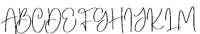 Diarynotes Font UPPERCASE