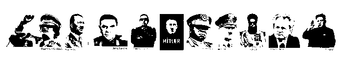 Dictators Font OTHER CHARS
