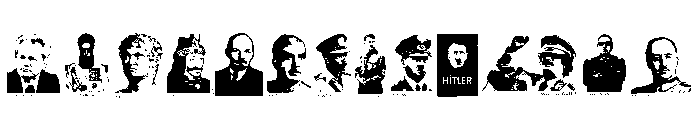 Dictators Font LOWERCASE