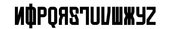 Die:Automatons Font LOWERCASE