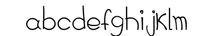 Diego Hands Font LOWERCASE