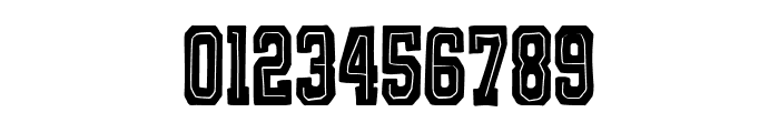 Different College Font OTHER CHARS