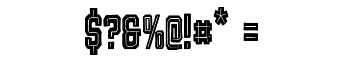 Different College Font OTHER CHARS
